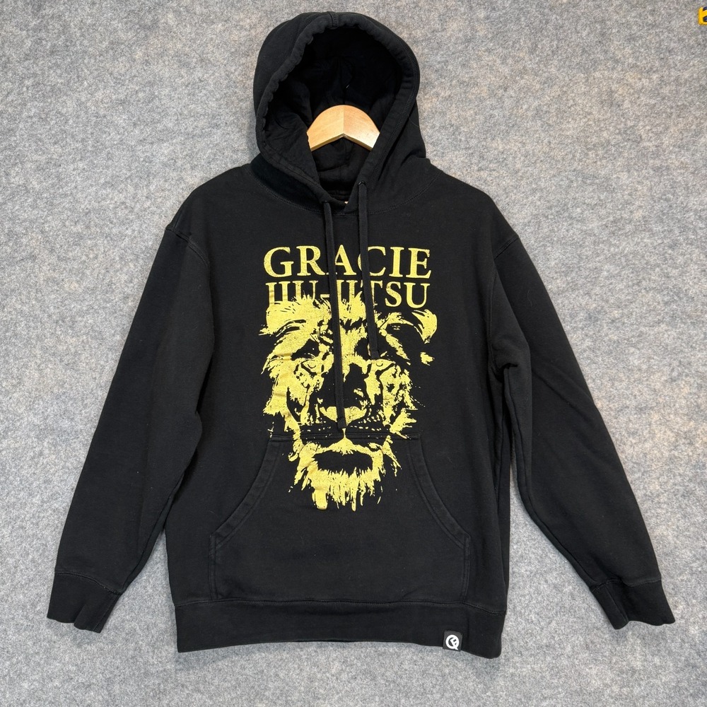 Gracie Jiu Jitsu BJJ Lion Hero Hoodie Sweatshirt Mens Med. Quikflip Bag Backpack